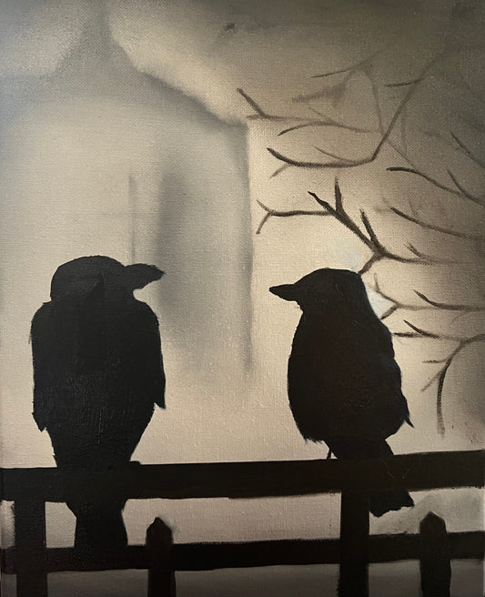 Ravens of the night- Unframed Print